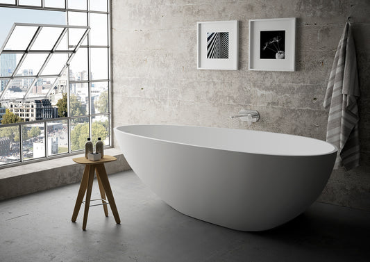 Solid Surface Freestanding Bathtub