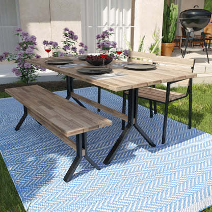 Standlake Outdoor Dining Set – 4pc