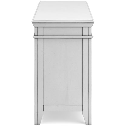 Ashley Kanwyn Whitewash Traditional Credenza H777-46