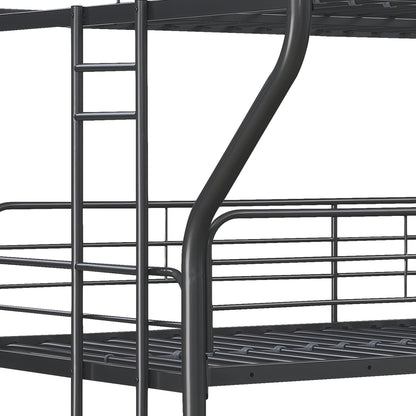 Furniture   Triple Bunk Bed, FULL/Twin/FULL, black