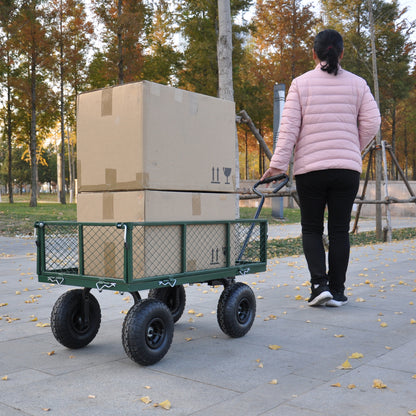 Wagon Cart Garden cart trucks make it easier to transport firewood