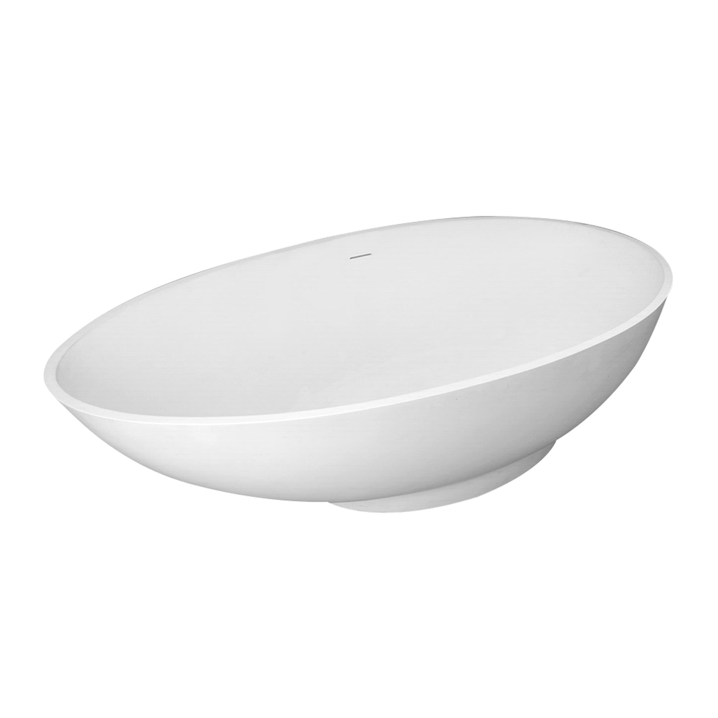 70 inch freestanding solid surface soaking bathtub for bathroom