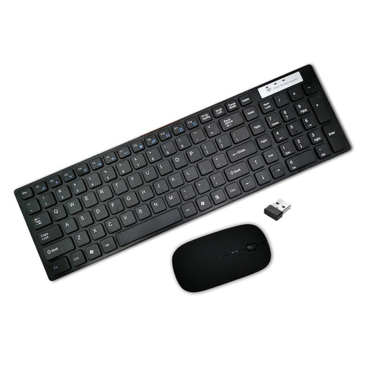 2.4GHz  Slim Wireless Keyboard/Mouse Combo by VYSN