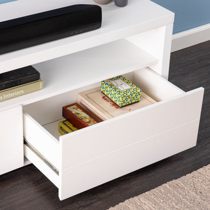 Harliston Contemporary Media Stand w/ Storage