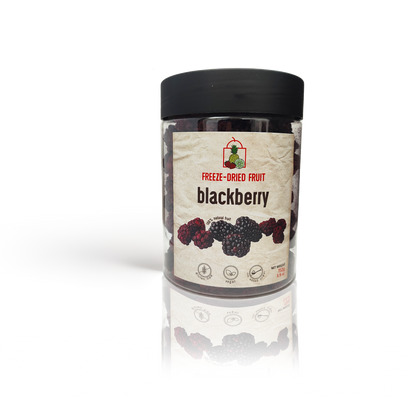 Freeze Dried Blackberry Snack by The Rotten Fruit Box