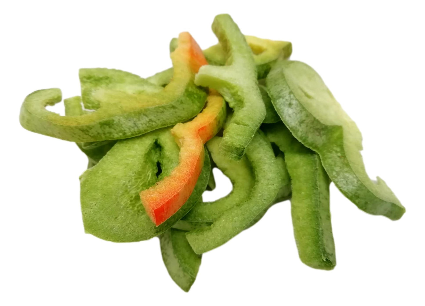 Freeze Dried Green Bell Peppers by The Rotten Fruit Box