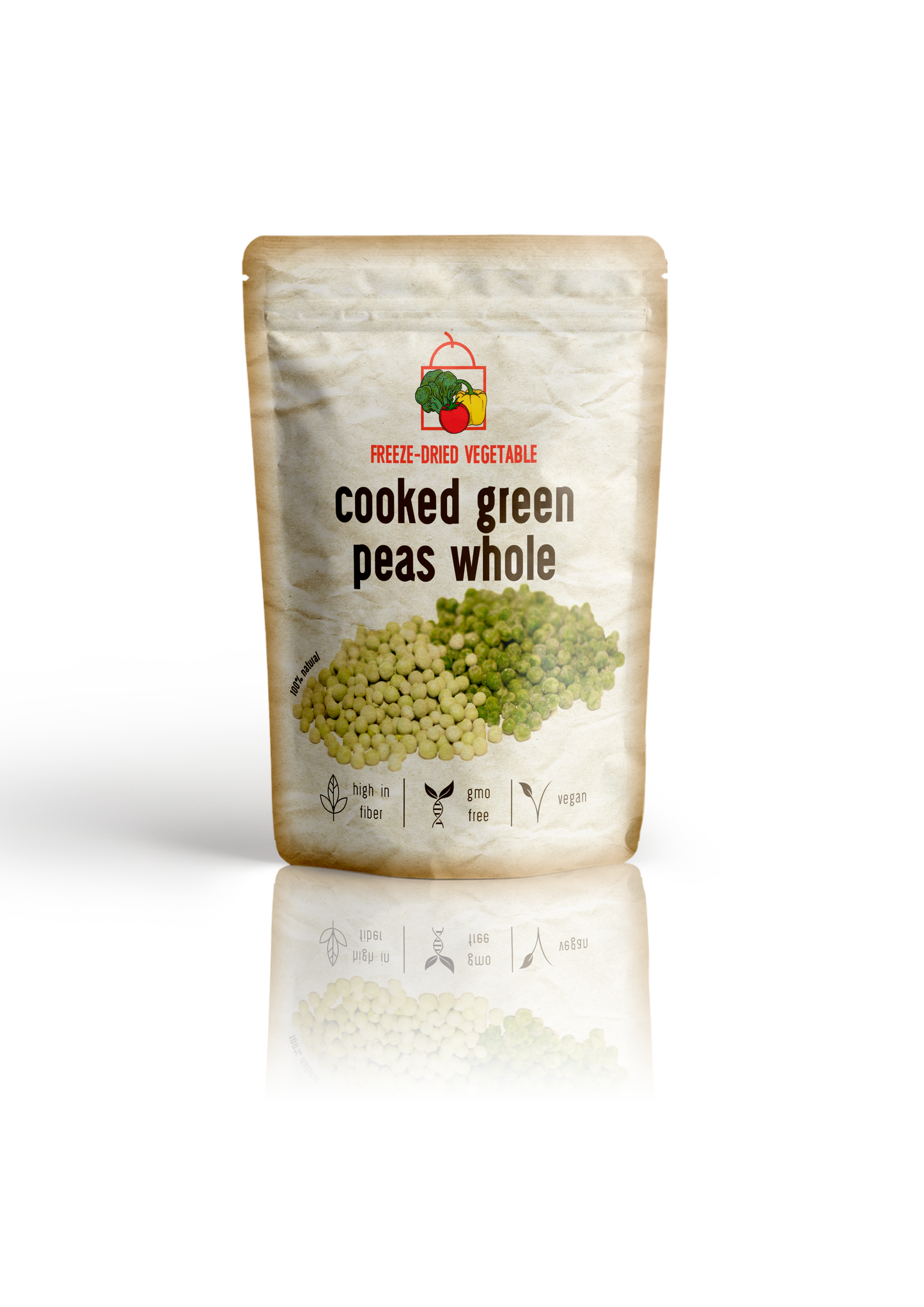 Freeze Dried Cooked Peas by The Rotten Fruit Box