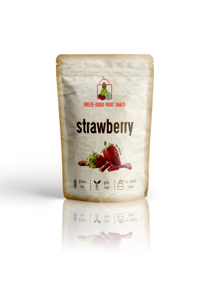 Freeze Dried Strawberry Snack by The Rotten Fruit Box