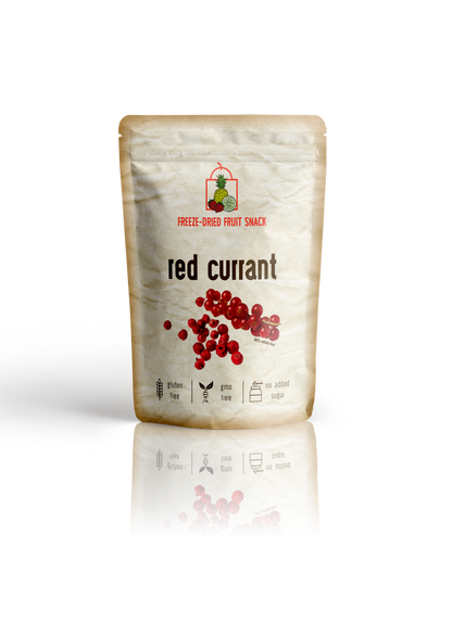 Freeze Dried Red Currant Snack Pouch by The Rotten Fruit Box