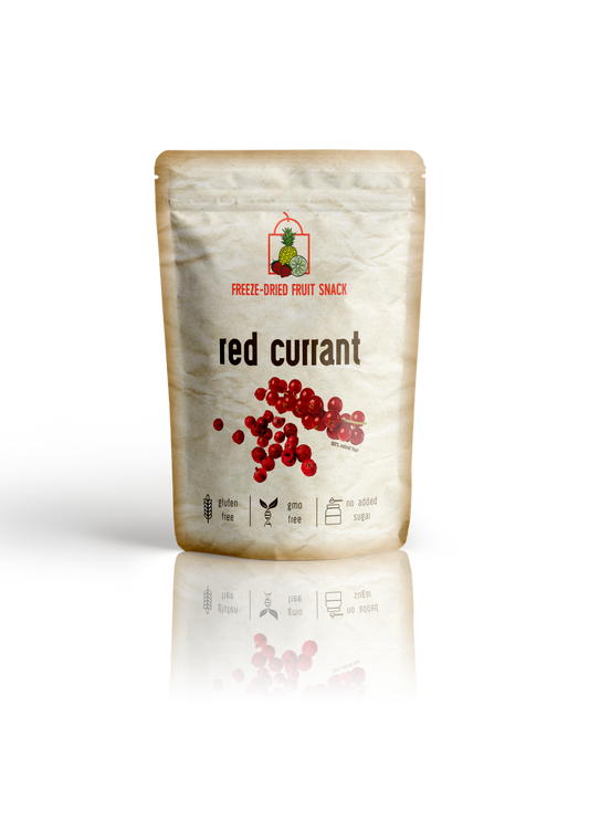 Freeze Dried Red Currant Snack Pouch by The Rotten Fruit Box