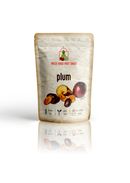 Freeze Dried Plums Snack by The Rotten Fruit Box