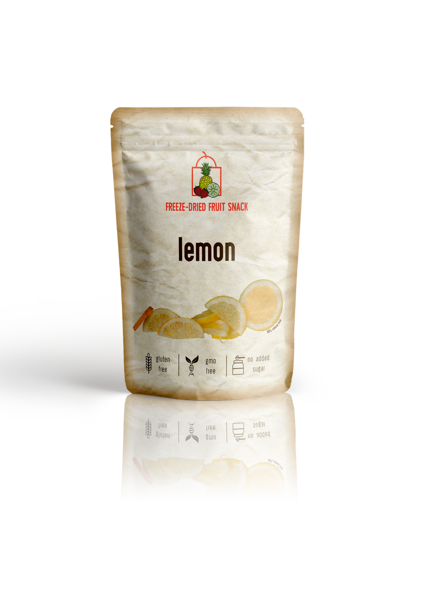 Freeze Dried Lemon Slices with Peel by The Rotten Fruit Box