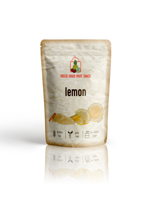 Freeze Dried Lemon Slices with Peel by The Rotten Fruit Box