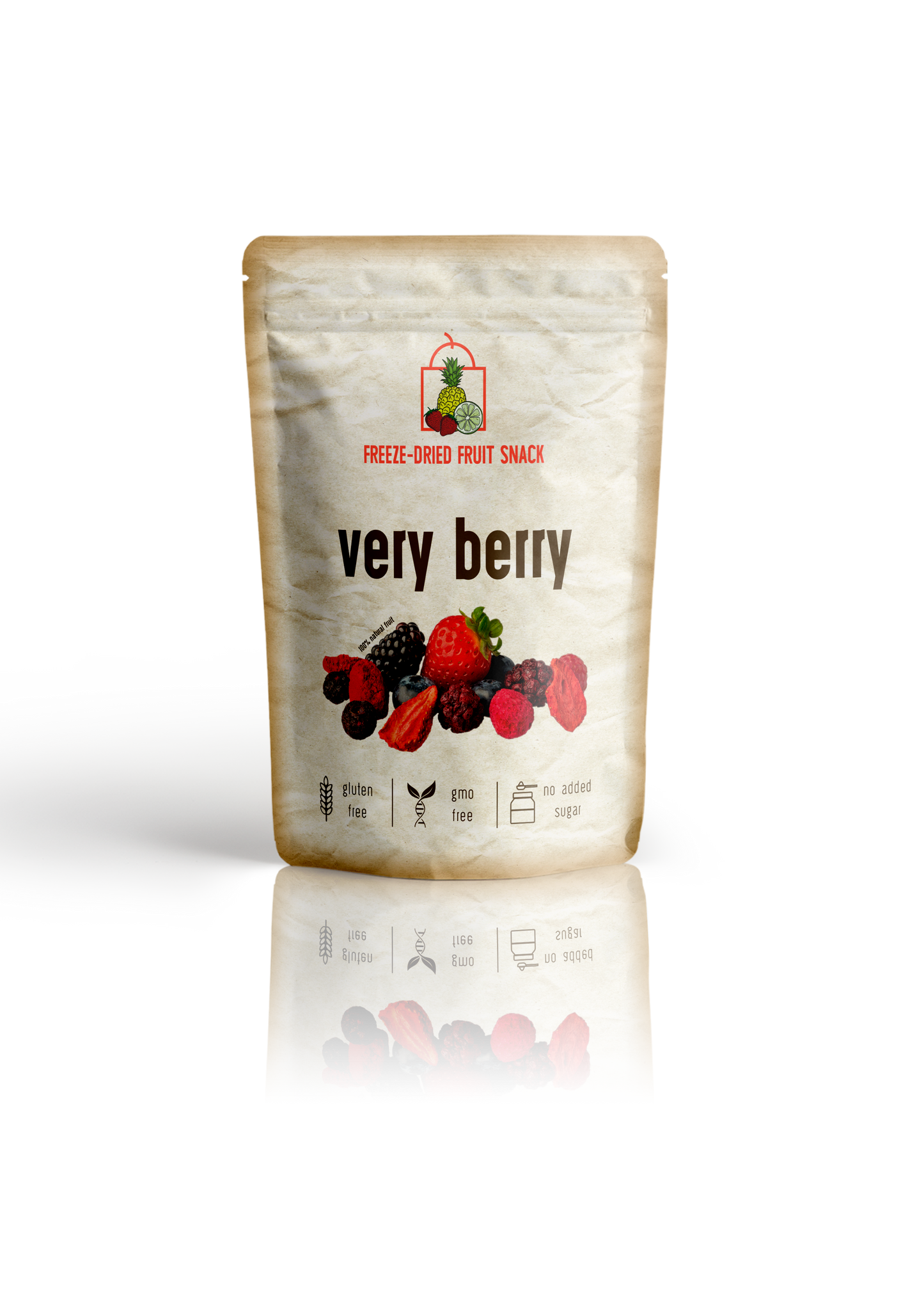 Freeze Dried "Very Berry" Snack by The Rotten Fruit Box