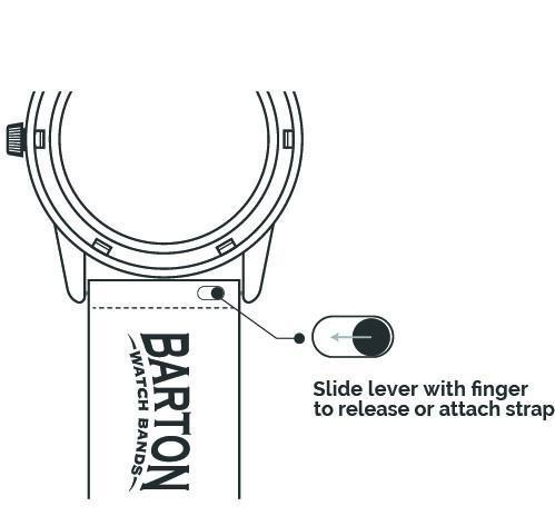 Gear S3 Classic & Frontier | Black Leather &  Stitching by Barton Watch Bands