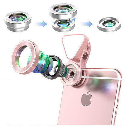 Glow Face 3 In 1 Photo Lens And Fill Lighting Clip by VistaShops