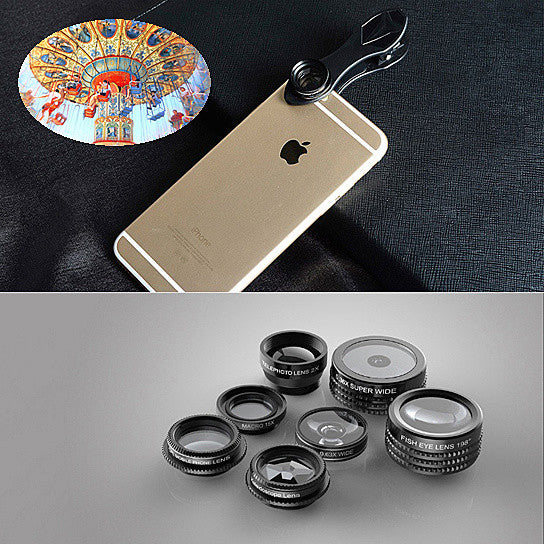 Kaleidoscope 5 In 1 Photo Magic Lens Set by VistaShops