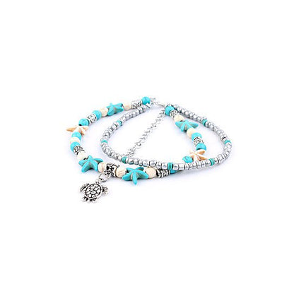 Sea Turtle Anklet by VistaShops