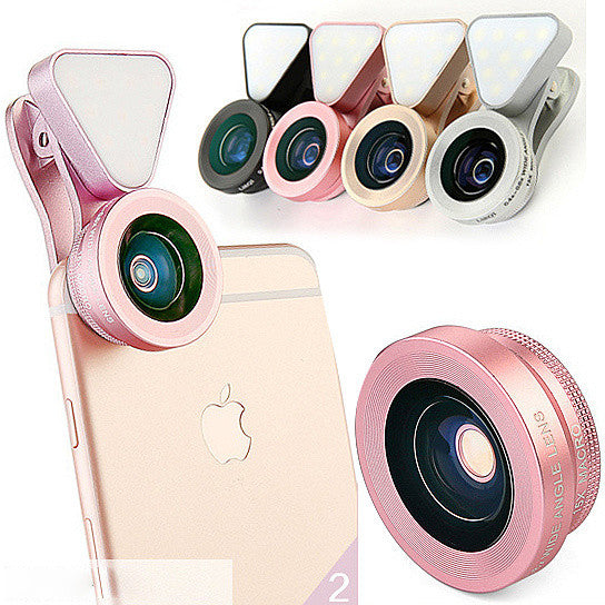 Glow Face 3 In 1 Photo Lens And Fill Lighting Clip by VistaShops