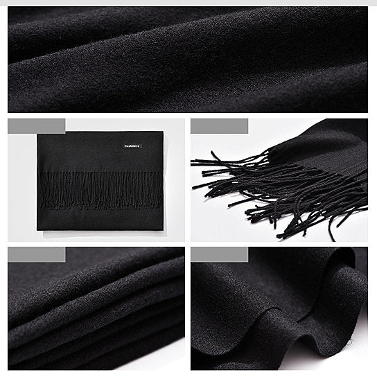 Lavisha Cashmere Blend Wool Scarf For Warmth And Elegance by VistaShops