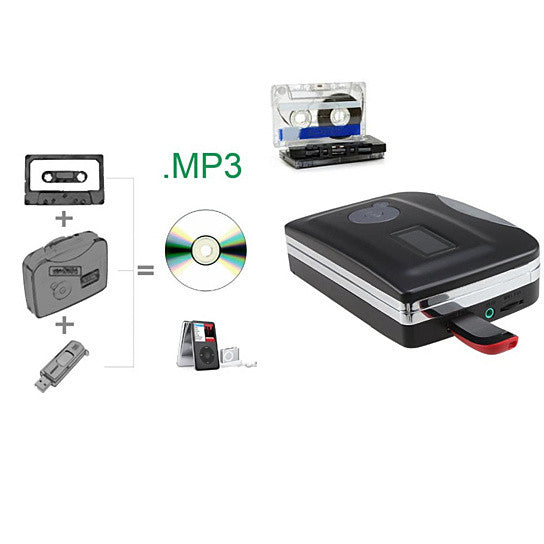 Portable Cassette To MP3 Converter No Computer Needed by VistaShops