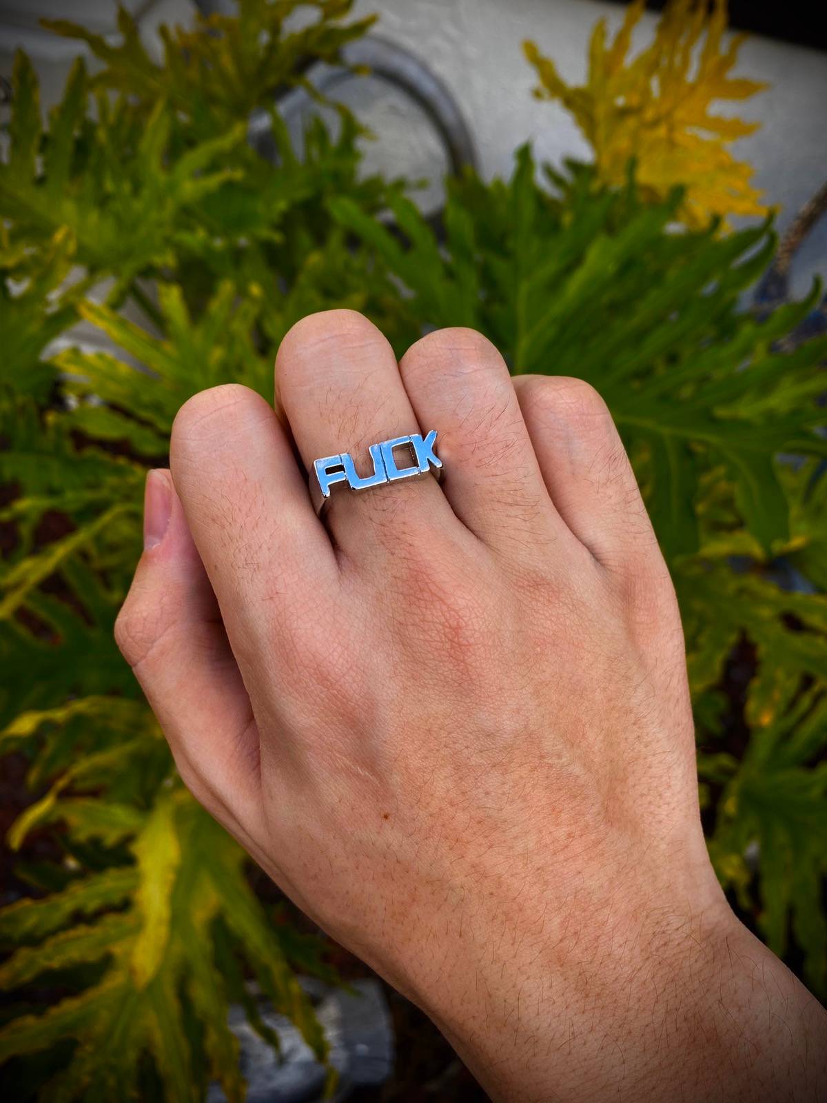 "Fuck" Ring by White Market