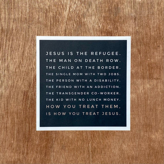 Matthew 25 | Sticker by The Happy Givers