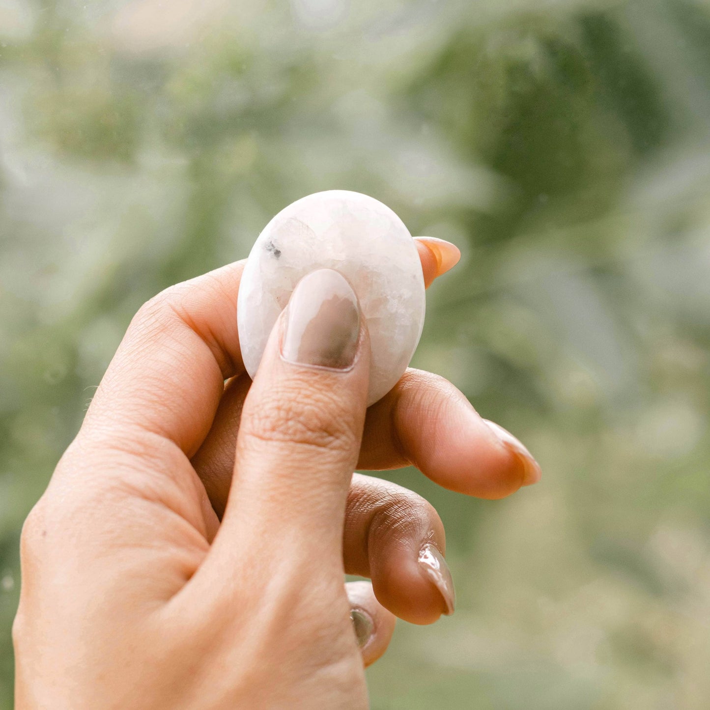 Rainbow Moonstone Worry Stone by Tiny Rituals