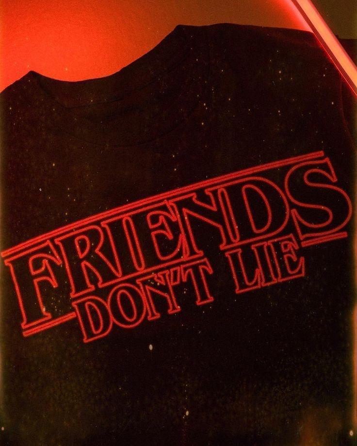 "Friends Don't Lie" Stranger Things Tee by White Market