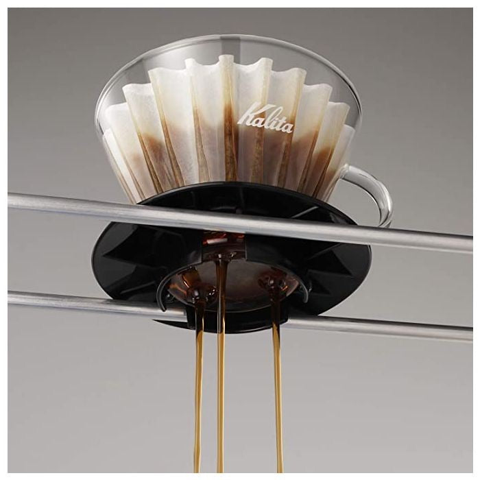 Kalita Wave Pour Over Glass Dripper by Bean & Bean Coffee Roasters