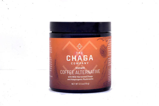 Instant Coffee Alternative with Chaga and Adaptogenic Mushrooms by The Chaga Company