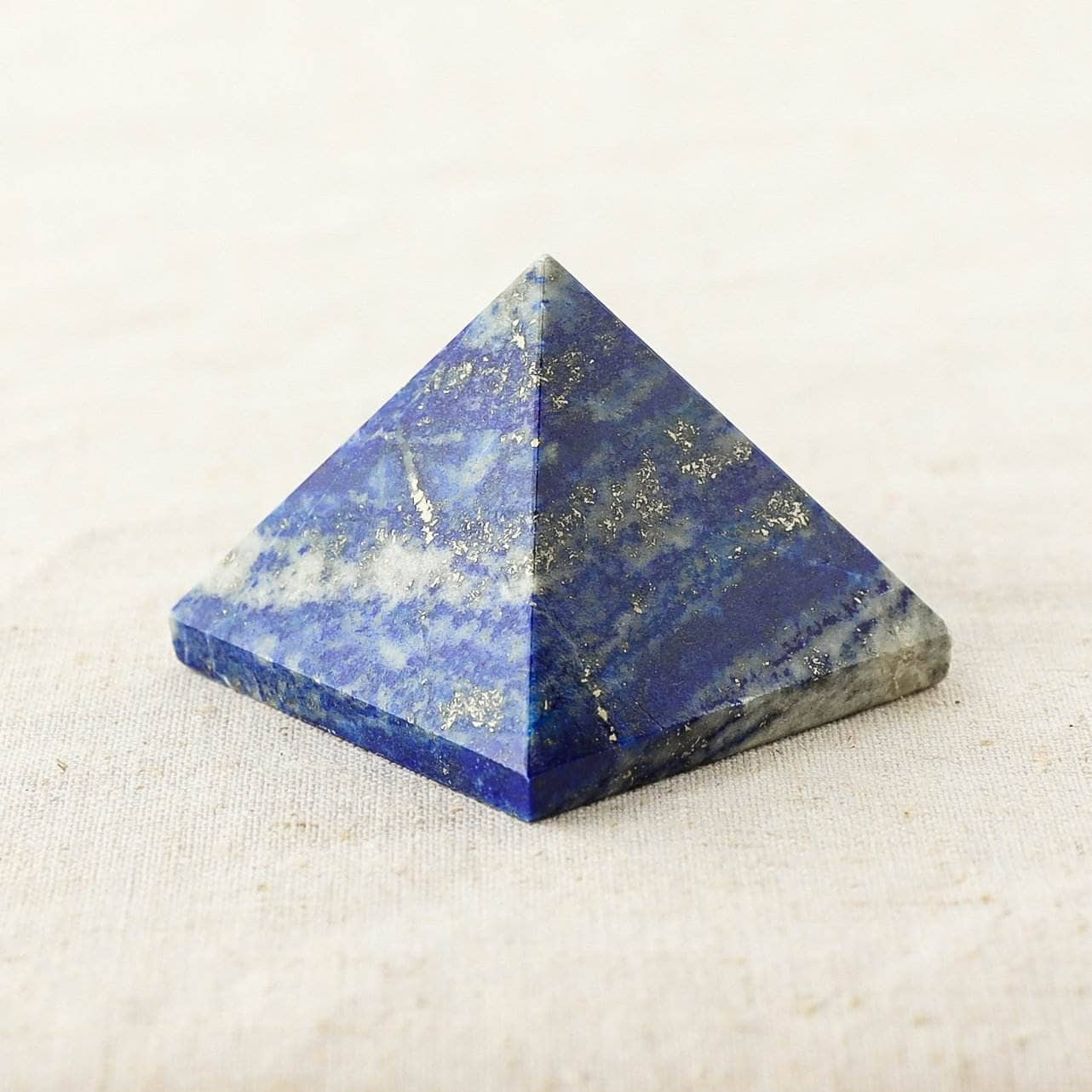 Lapis Lazuli Pyramid by Tiny Rituals