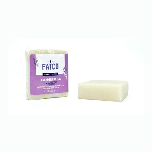 Lavender Fat Bar, 4 Oz by FATCO Skincare Products