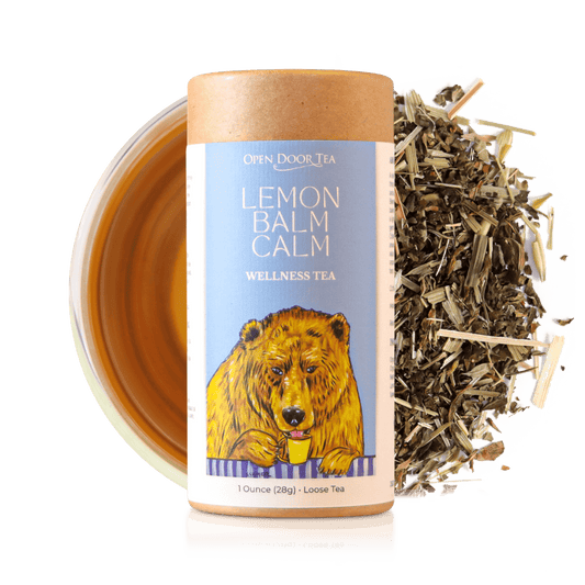 Lemon Balm Calm by Open Door Tea