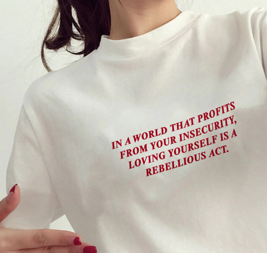 "Loving Yourself" Tee by White Market