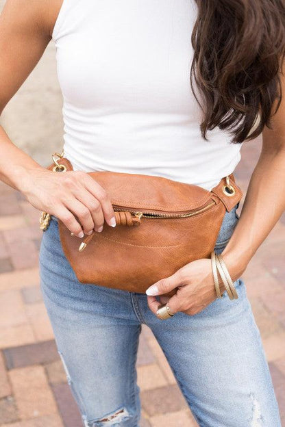 Luxe Convertible Sling Belt Bum Bag by VYSN