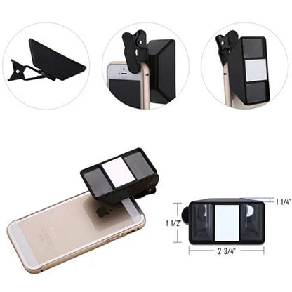 Magical 3D Clip On Lens for your Smart Phone and Tablets by VistaShops