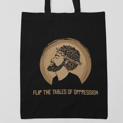 Flip The Tables | Tote Bag by The Happy Givers