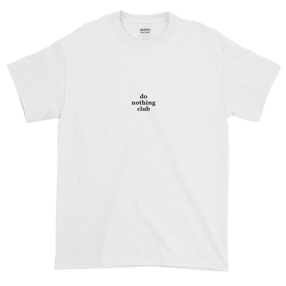 "Do Nothing Club" Tee by White Market