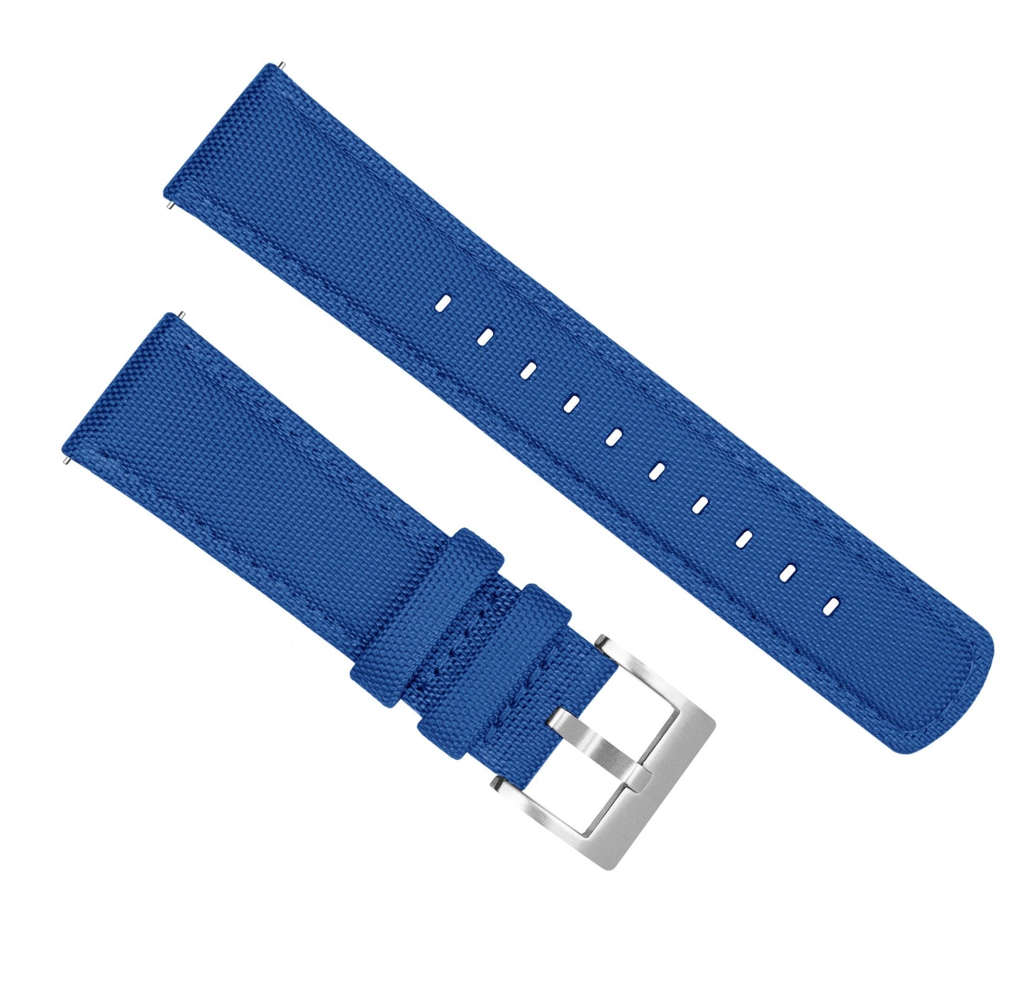 Moto 360 Gen2 | Sailcloth Quick Release | Royal Blue by Barton Watch Bands