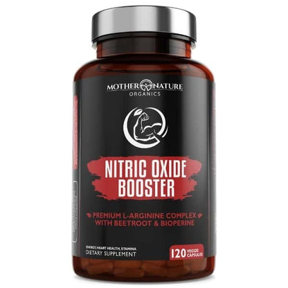 Nitric Oxide Booster with L-Arginine by Mother Nature Organics