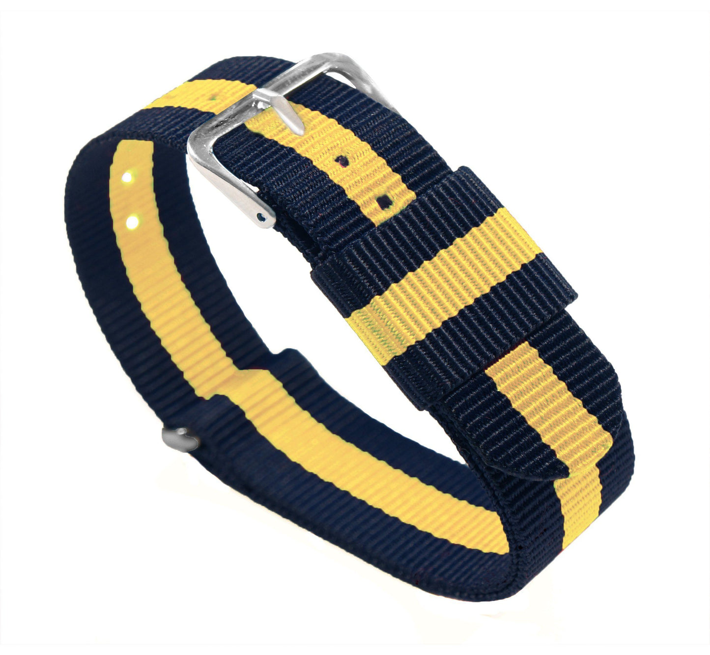 Navy & Lemon | Nylon NATO® Style by Barton Watch Bands