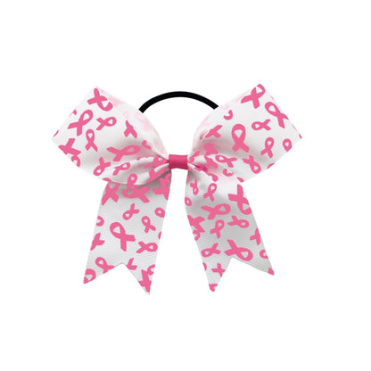 Pink Ribbon Hair Bows for Breast Cancer Awareness by Fundraising For A Cause