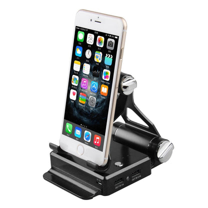 Podium Style Stand With Extended Battery Up To 200% For iPad, iPhone And Other Smart Gadgets by VistaShops