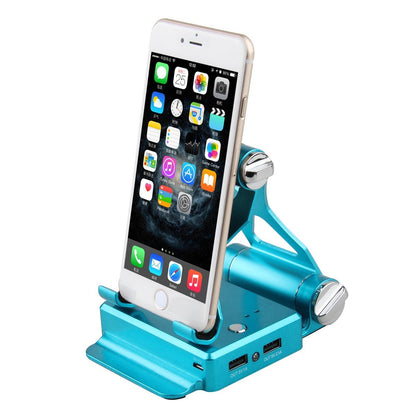 Podium Style Stand With Extended Battery Up To 200% For iPad, iPhone And Other Smart Gadgets by VistaShops