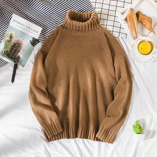 Double Double Knit Turtleneck Sweater by White Market