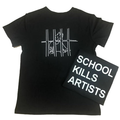 "School Kills Artists" Tee by White Market