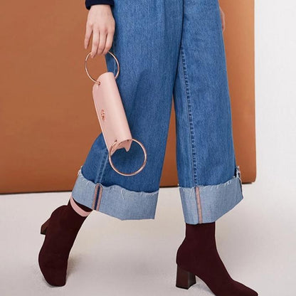 Retro Wide Leg Jeans by White Market