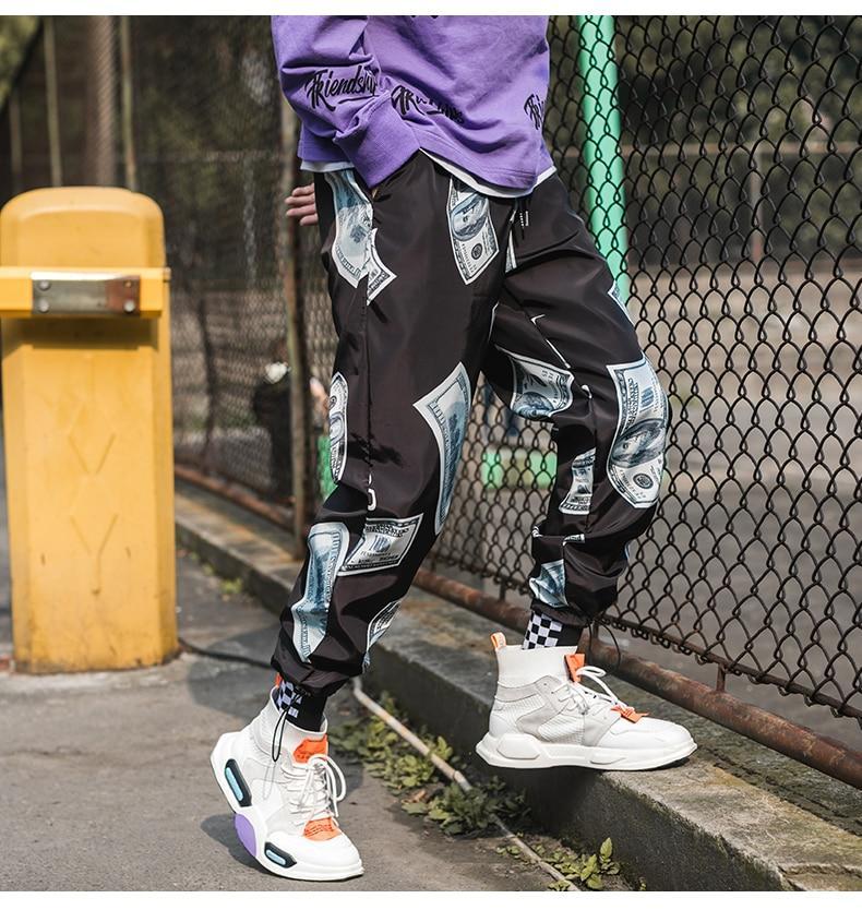 Flame Money Joggers by White Market