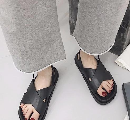 Classic Platform Sandals by White Market